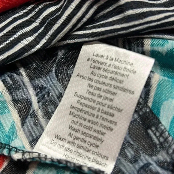 LE GRENIER Y2K,Multicolored,striped,lace,short sleeve top,retro,preppy,70 s vibe - Picture 12 of 13